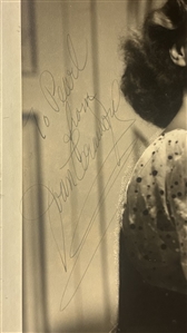 Joan Crawford Singed Photo