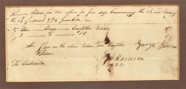 William Henry Harrison Pay For Spies