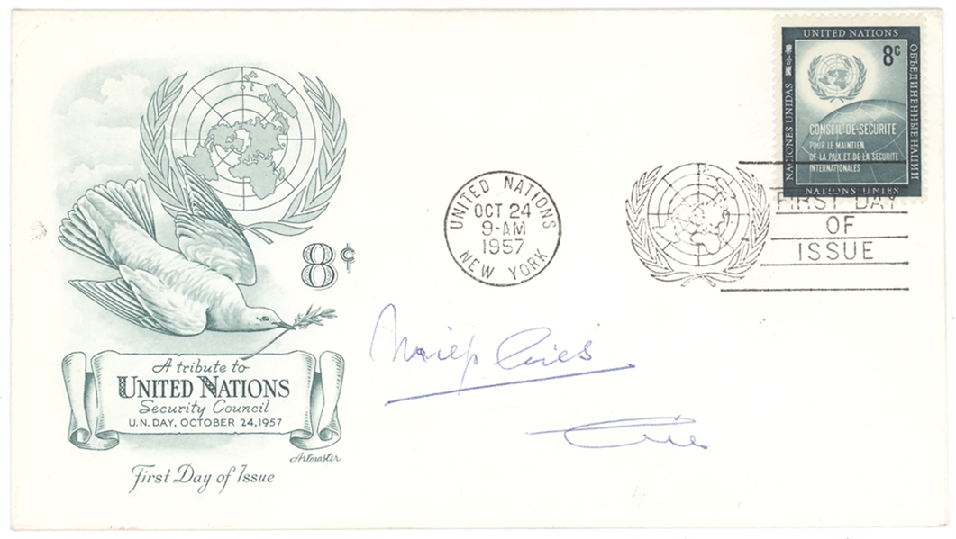 Miep Gies Signed United Nations First Day Cover
