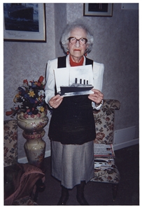 Millvina Dean Signed Titanic Photograph