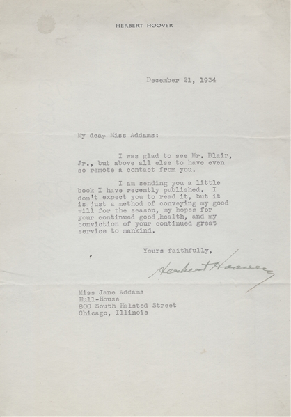Herbert Hoover TLS