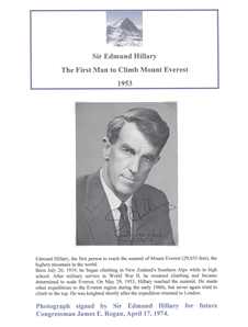 Richard E. Byrd & Edmund Hillary