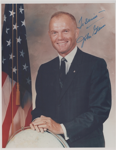 John Glenn & Charlie Duke Signed Photos