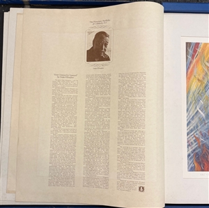 The Premiere Portfolio of Celebrity Art, 1973 (Ellington, Fonda, Bennett, Novak)