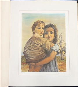 The Premiere Portfolio of Celebrity Art, 1973 (Ellington, Fonda, Bennett, Novak)