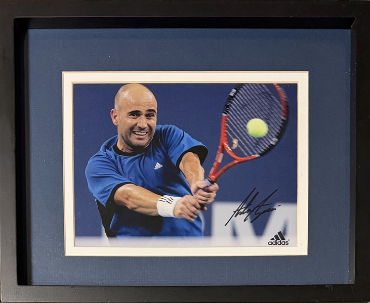 Andre Agassi Signed Photo