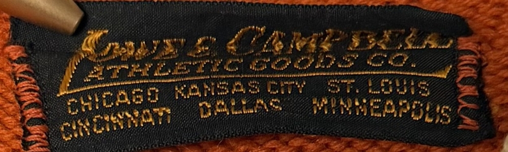 Vintage “Golden Cyclone” Athletic Cardigan, Circa 1930s When Babe Didrikson Zaharias was part of team!