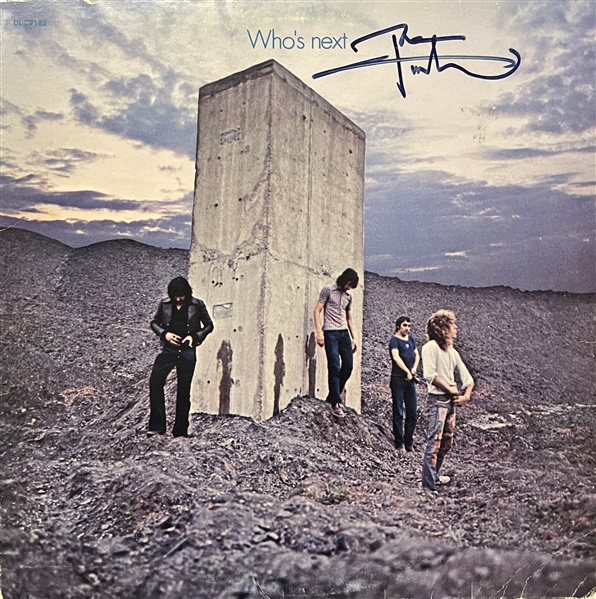 The Who Singed Album Cover by Pete Towshend