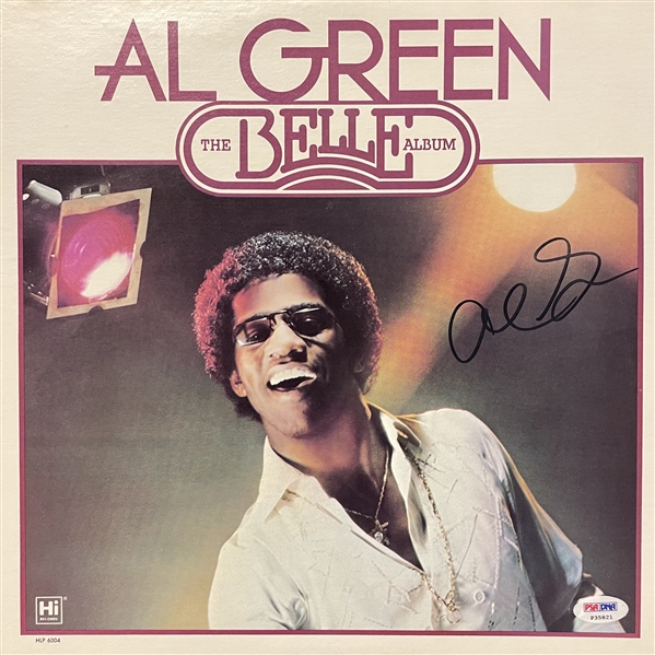 Al Green Signed Album Cover