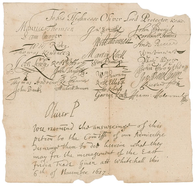 Oliver Cromwell Forgery by Cosey