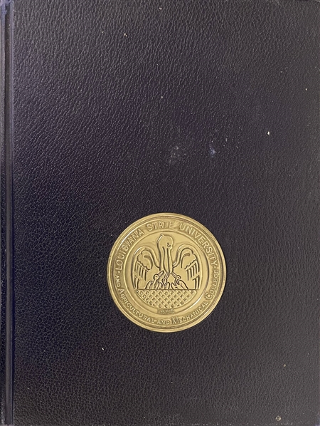 LSU 1967 Yearbook From Pete Maravichs Freshman Year