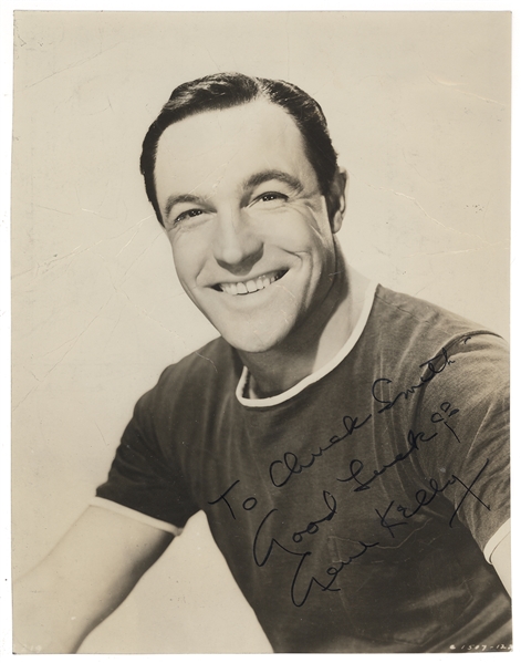 Gene Kelly Signed Photo