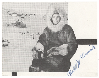 Richard E. Byrd & Bill McCormick Antarctic Expedition Signed Letter and Photograph Lot