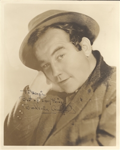 Tyrone Power , Broderick Crawford and Joe E. Brown Signed Photos