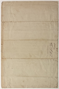 Napoleon III Letter Signed as Emperor of the French to the President of the Dominican Republic
