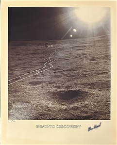 Collection of Signed Astronaut Limited Edition Color Photographs - Alan Shepard, Alan Bean, Jim Lovell, Gene Cerman, Thomas Stafford