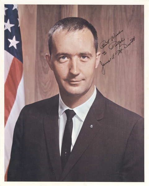 James McDivitt Signed Photo